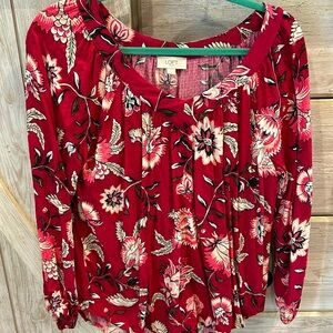 Loft Floral Tunic